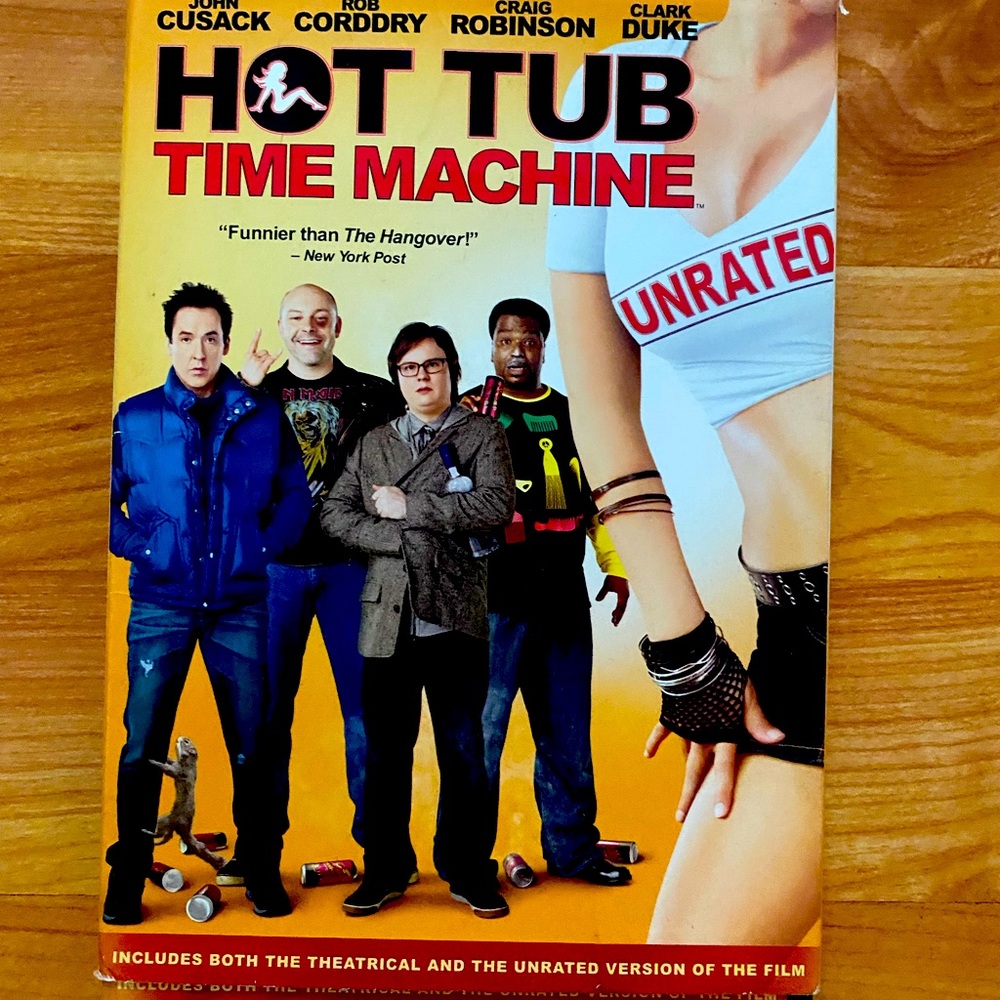 HOT TUB TIME MACHINE UNRATED DVD